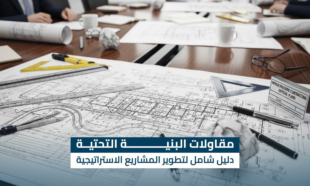مقاولات البنية التحتية: دليل شامل لتطوير المشاريع الاستراتيجية